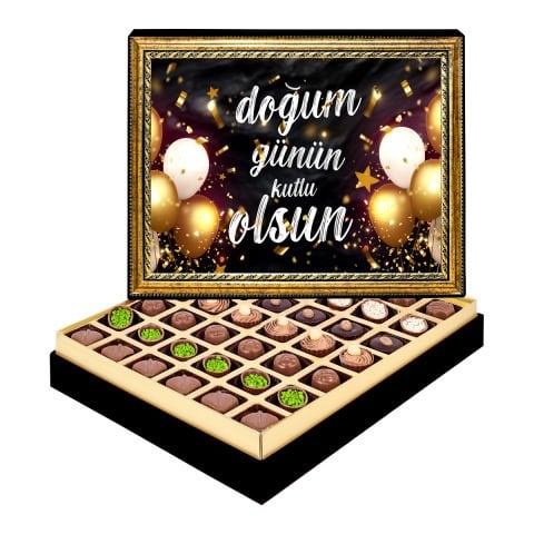 Doğum Günü Çerçeveli Tablo Kutu
