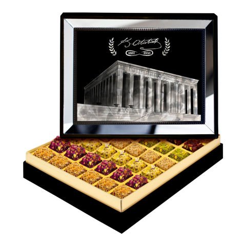 Ayna Çerçeveli Anıtkabir Kutuda Lokum