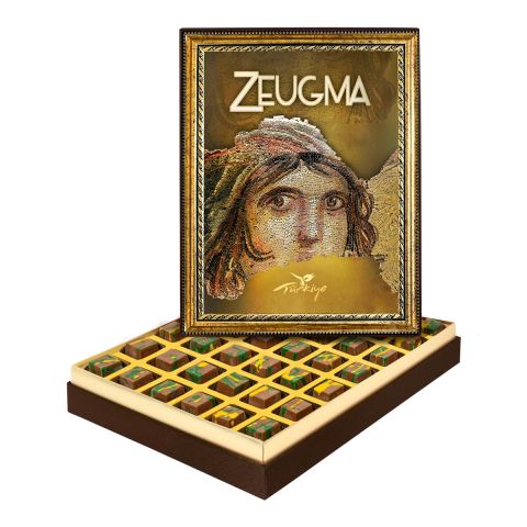 Zeugma Çerçeveli Tablo Kutuda Dubai Çikolatası