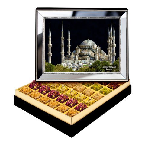 Ayna Çerçeveli Sultanahmet Camii Kutuda Lokum