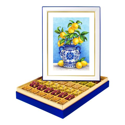 Modern Limon Ağacı Kutuda Lokum