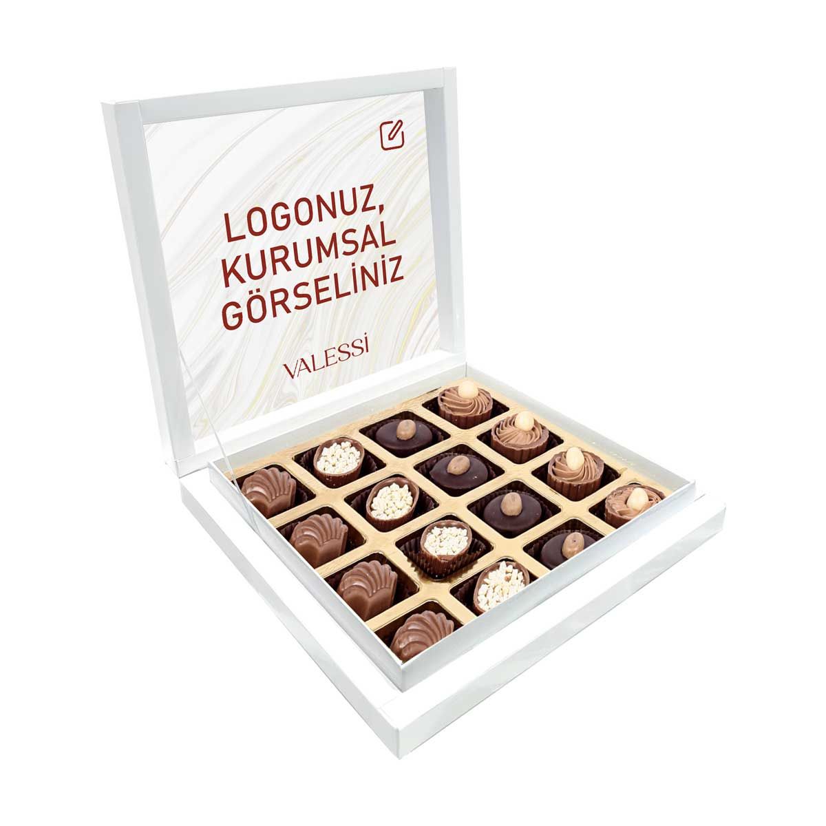 Kişiye Özel Karton Kutuda Spesiyal Çikolata Küçük Boy (192 gr.)