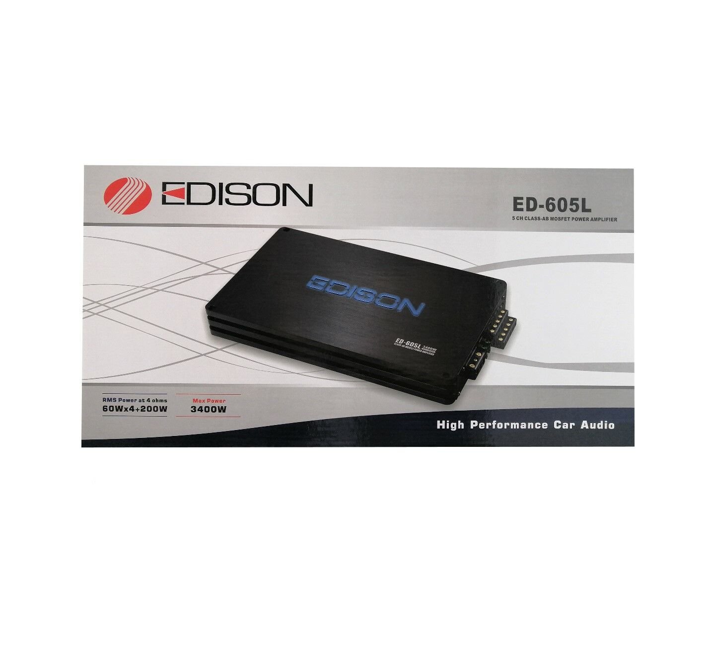 Edison ED-605L 3400W 5 Kanal Oto Anfi