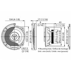 Kenwood Kfc-S1066 10 Cm Tweeter'lı Hoparlör
