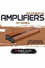 Reiss Audio Rs-px1800.5d 5 Kanal Amfi Hem Bas Hem Hoparlör Tek Amfi