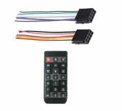 Edison EMP-352BT Oto Teyp Telefon Kontrollü Android/IOS Uyumlu 4*50W Çıkışlı USB/BT /AUX/3 RCA