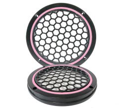 Garaj Dünyası Pembe Neon Ledli 20 Cm 2’li Hoparlör Kapağı
