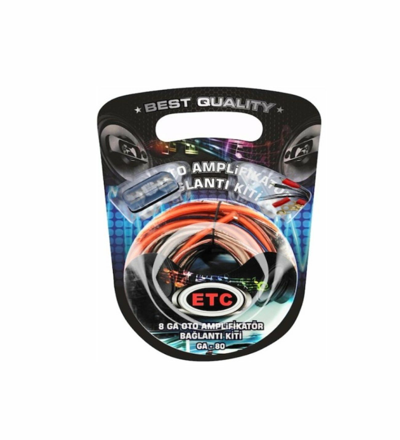 Oto Anfi Kablo Seti 8Ga Vakumlu Etc Ga-80