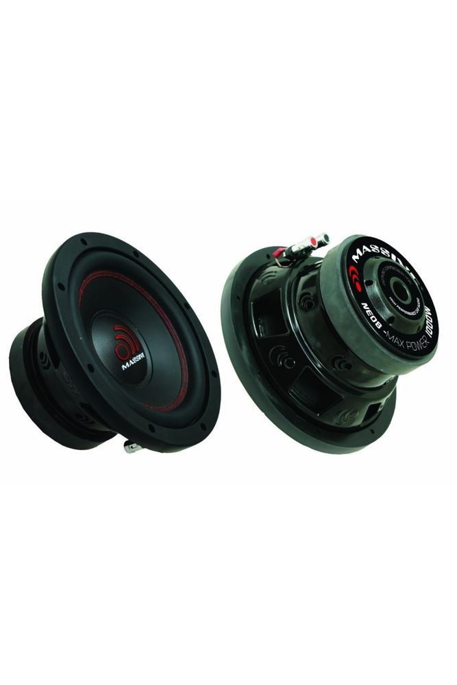 Ms-neo8 20 Cm Subwoofer Bas 1000 Watt Maximum Power