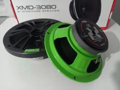 For-X 8 inc 20 Cm 300 Watt Midrange 2'li Hoparlör XMD-3080 Yeşil Kasa