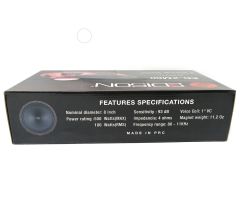 Edison Ed XM80 Midrange Oto Hoparlör 20 Cm 500W Maksimum 100W RMS