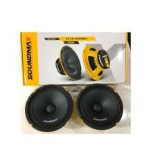 Soundmax SX-M8XL Oto Hoparlör 300W 20 cm Midrange 2 Adet