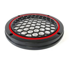 Garaj Dünyası Kırmızı Neon Ledli 16 Cm 2’li Hoparlör Kapağı