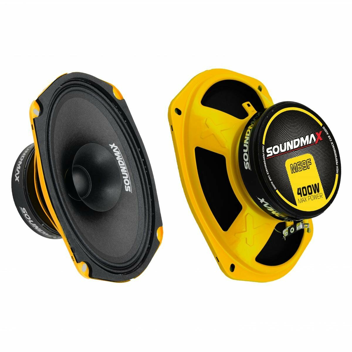 Soundmax SX-M69F Oval Midrange 400W Maksimum 100W RMS Kapaklı