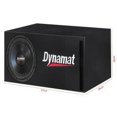 DYNAMAT RK-320 MAX 1100W 300W RMS OTO SUBWOOFER 20 CM BASS L PORT KABİNLİ