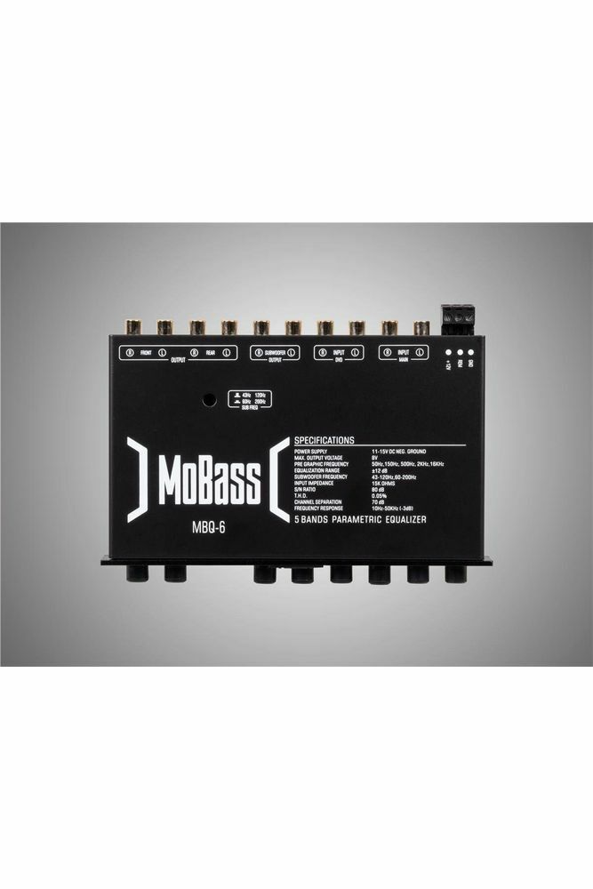 Mobass MVQ-6 Parametric Ekolayzır