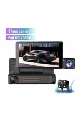 Navigold DS-413 Full Hd 1080P Araç Içi Dvr Kamera 3 Kameralı