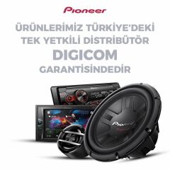 Pıoneer MVH-181UB Oto Teyp USB Kumanda Radyo AUX App Kontrol Çıkarılabilir Başlık Digicom Garantili