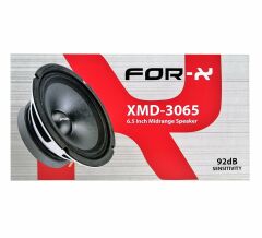 For-X XMD-3065 Midrange 100W RMS 200W Maksimum 16 cm Hoparlör Turuncu Kasa