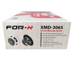 For-X XMD-3065 Midrange 100W RMS 200W Maksimum 16 cm Hoparlör Turuncu Kasa