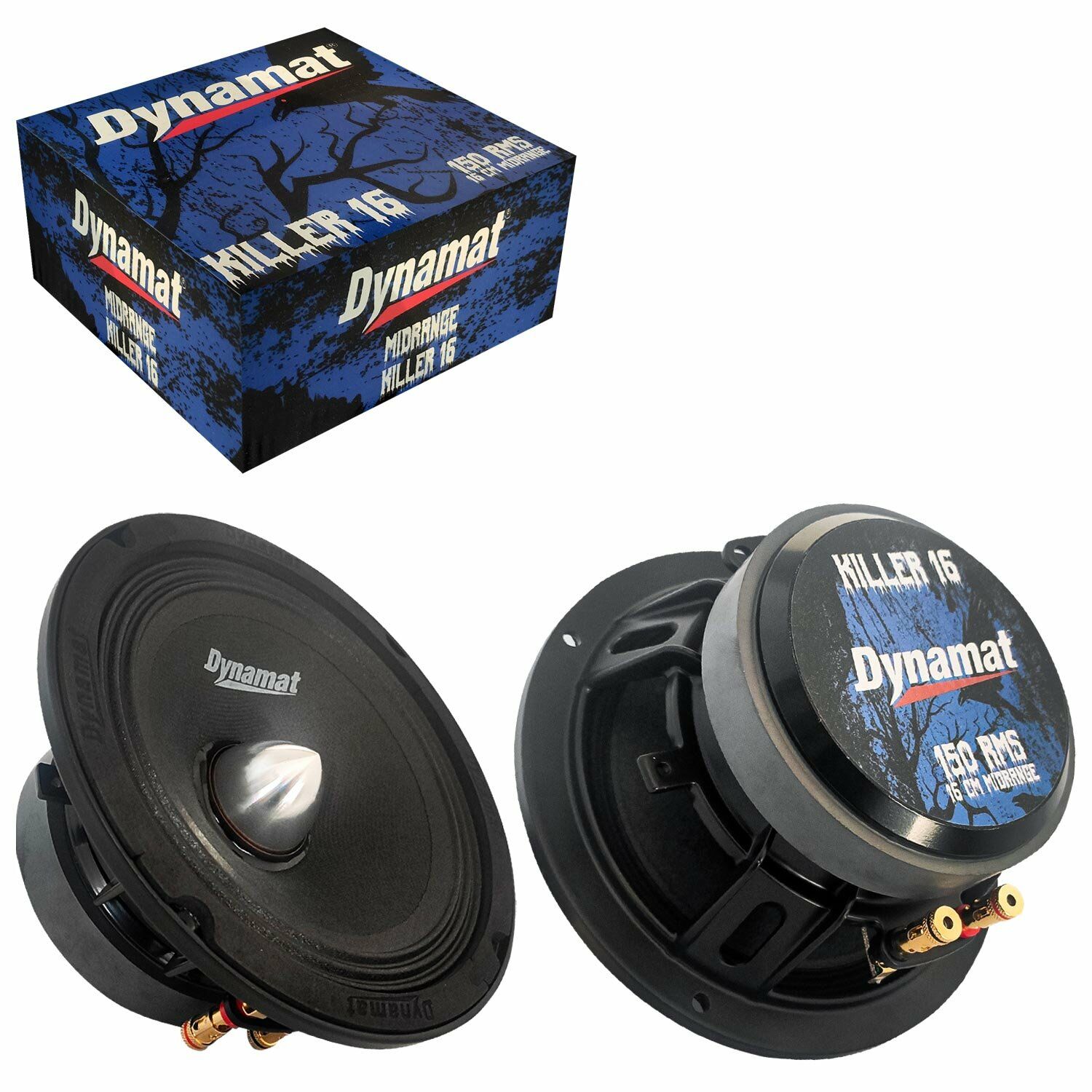 Dynamat KILLER-16 Midrange 150W RMS 16 Cm (2 Adet)