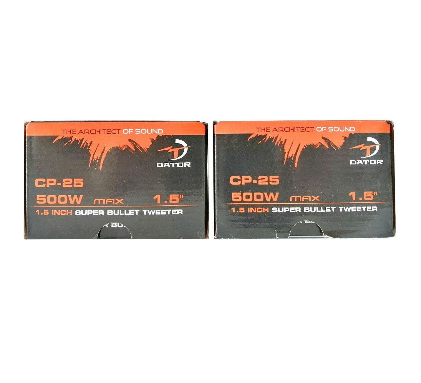 Dator CP-25 Süper Bullet Tweeter 11,5 CM 500W RMS Döküm Çerçeve (1 Takım)