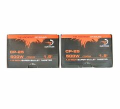 Dator CP-25 Süper Bullet Tweeter 11,5 CM 500W RMS Döküm Çerçeve (1 Takım)