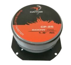 Dator CP-25 Süper Bullet Tweeter 11,5 CM 500W RMS Döküm Çerçeve (1 Takım)
