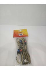 Rca Kablosu 5 Metre – Kaliteli Amfi Rca Ses Aktarım Kablosu - 5 Metre