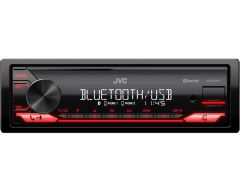 JVC KD-X282BT Amfi Çıkışlı Süper Bass Seri Oto Teyp Bluetooth 13 Band EQ USB AUX App Kontrol