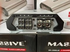 Massive MS-J3000.4D 4 Kanal Amfi Özel Seri 4 Ohm 4X150W Rms 2 Ohm 4X225W RMS