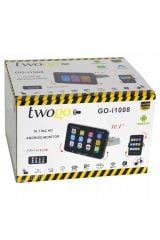 GO-i1008 Android Monitör 10,1 inç HD Dokunmatik Ekran (Carplay, 2GB+32GB, 60Wx4, GPS, BT)