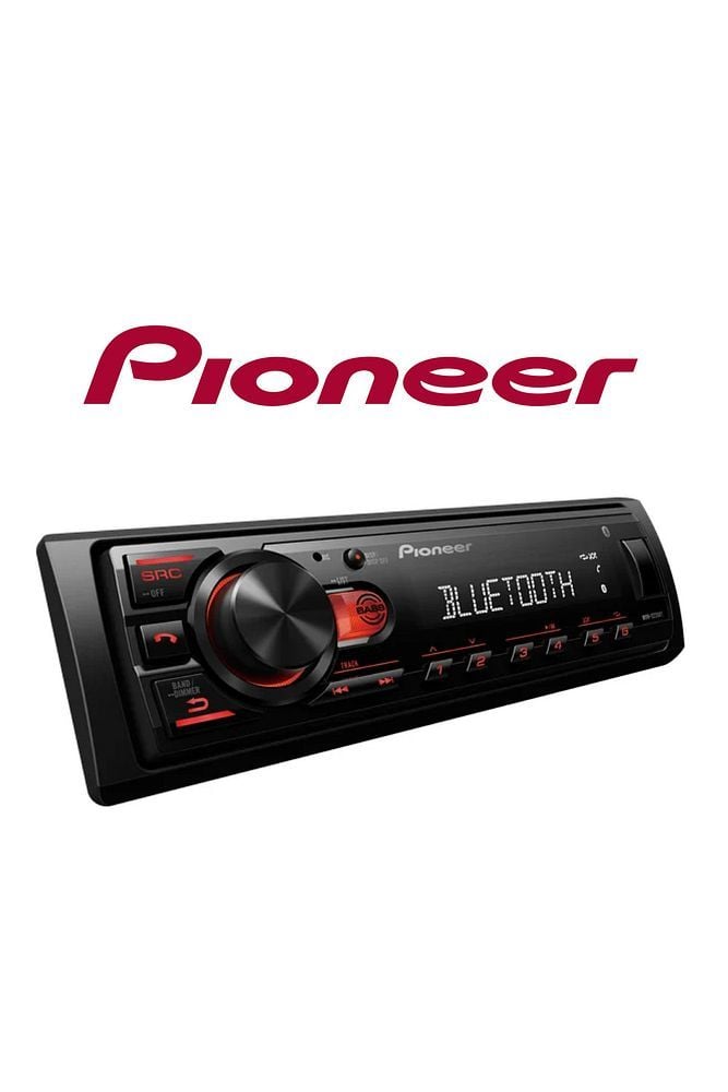 Mvh-s235bt Çift Amfi Çıkışlı Bluetoothlu Profesyonel Oto Teyp Usb 4x50wat Sabit Kafa