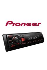 Mvh-s235bt Çift Amfi Çıkışlı Bluetoothlu Profesyonel Oto Teyp Usb 4x50wat Sabit Kafa