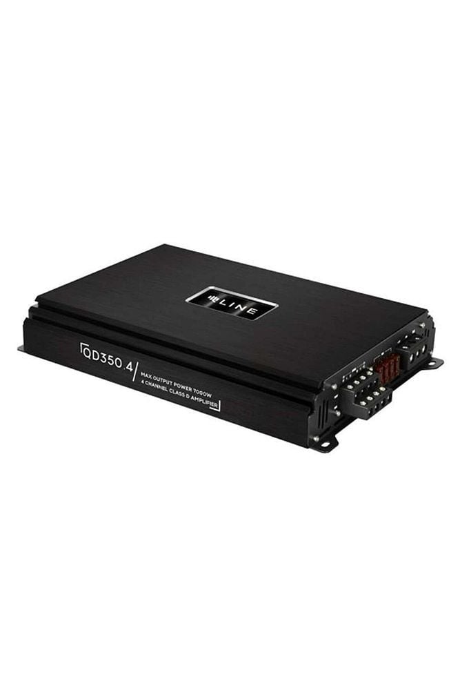 Qline D Sınıfı 4 Kanal Amplifikatör QD350.4