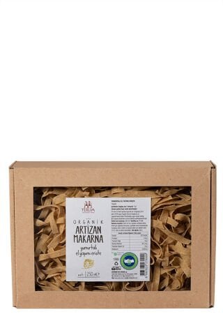 Organik ARTİZAN MAKARNA Yumurtalı el yapımı Erişte