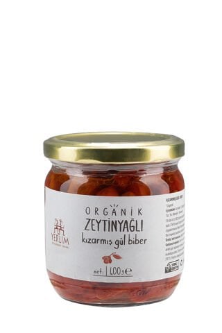 Organik ZEYTİNYAĞLI Kızarmış Gül biber