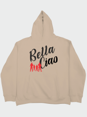 La Casa De Papel Bella Ciao Oversize Hoodie