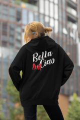 La Casa De Papel Bella Ciao Oversize Hoodie