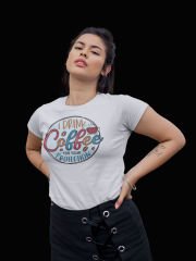 Coffee for Your Protection Beyaz T-Shirt