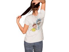 Rick and Morty Entertainment Beyaz T-Shirt