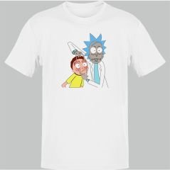 Rick and Morty Entertainment Beyaz T-Shirt