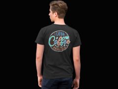 Coffee for Your Protection Siyah T-Shirt
