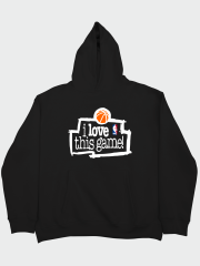 NBA I Love This Game Oversize Hoodie
