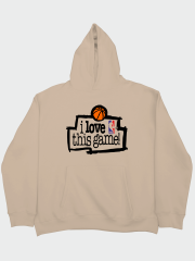 NBA I Love This Game Oversize Hoodie