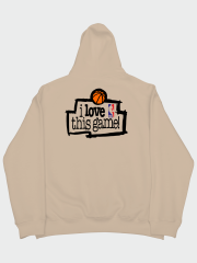 NBA I Love This Game Oversize Hoodie