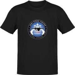 US Army F35 Lightning Siyah T-Shirt