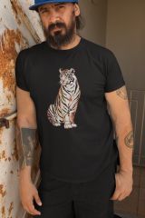 Kaplan Siyah T-Shirt