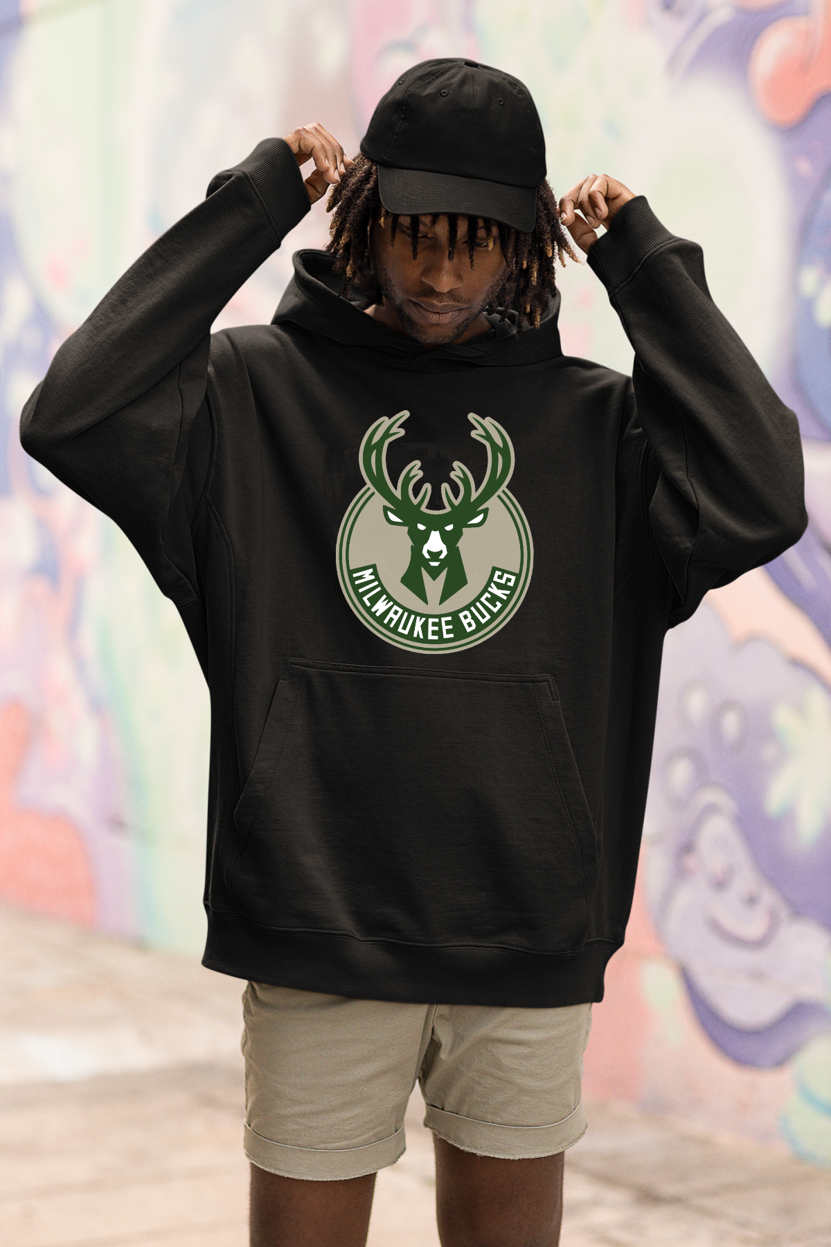 NBA Milwaukee Bucks Oversize Hoodie