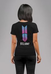 BTS Army Siyah T-Shirt